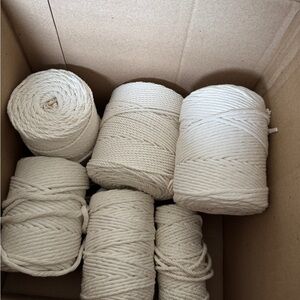 Natural Cotton Yarn Bundle